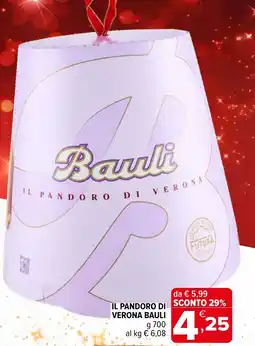 Iperal Il pandoro di verona BAULI offerta