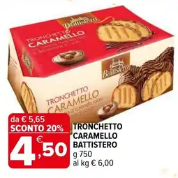 Iperal Tronchetto caramello BATTISTERO offerta