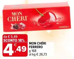 Iperal Mon chéri FERRERO offerta