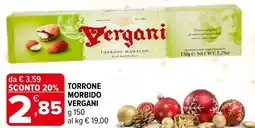 Iperal Torrone morbido VERGANI offerta