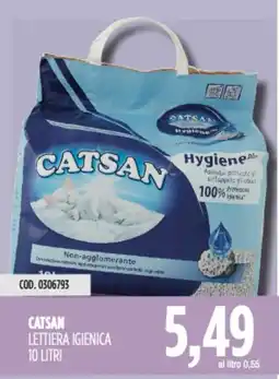 Carico Cash & Carry Catsan lettiera igienica offerta