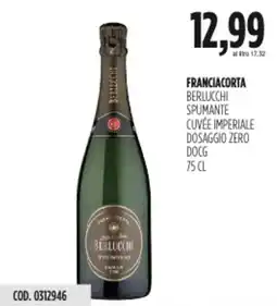 Carico Cash & Carry Franciacorta berlucchi spumante cuvée imperiale dosaggio zero docg offerta