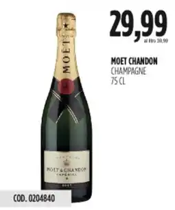 Carico Cash & Carry Moet chandon champagne offerta