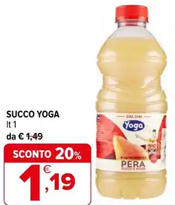 Iperal Succo YOGA offerta