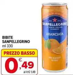 Iperal Bibite SANPELLEGRINO offerta