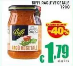 Sacoph Biffi ragu vegetale offerta