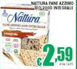 Sacoph Nattura pane azzimo bio integrale offerta