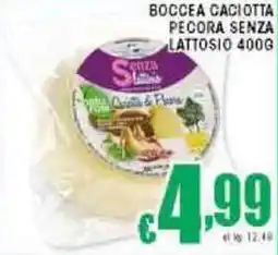 Sacoph Boccea caciotta pecora senza lattosio offerta