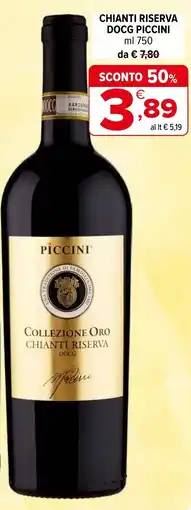 Iperal Chianti riserva docg PICCINI offerta