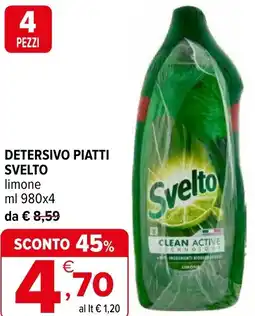 Iperal Detersivo piatti svelto limone offerta
