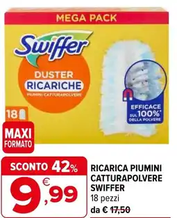 Iperal Ricarica piumini catturapolvere SWIFFER offerta