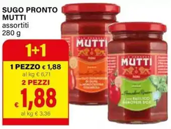Il Gigante Sugo pronto MUTTI offerta