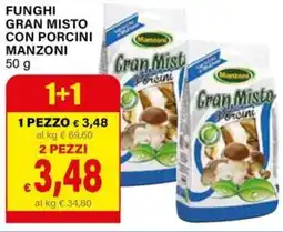 Il Gigante Funghi gran misto con porcini MANZONI offerta