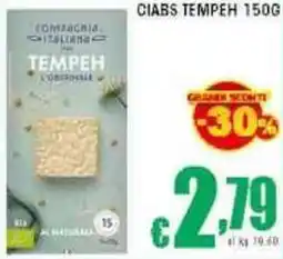 Sacoph Ciabs tempeh offerta