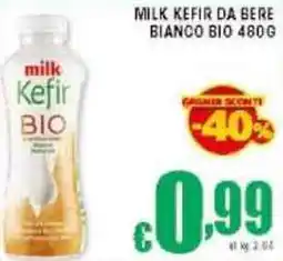 Sacoph Milk kefir da bere bianco bio offerta