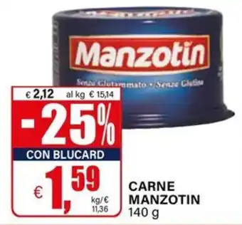 Il Gigante Carne MANZOTIN offerta
