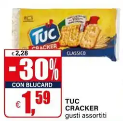 Il Gigante Tuc cracker offerta
