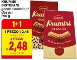 Il Gigante Krumiri bistefani gocce cioccolato/ classici offerta