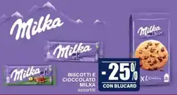 Il Gigante Biscotti e cioccolato MILKA offerta