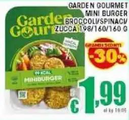 Sacoph Garden gourmet mini burger broccoli/spinaci/zucca offerta