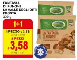 Il Gigante Fantasia di funghi la valle degli orti FROSTA offerta
