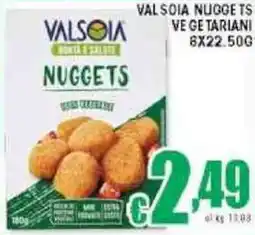 Sacoph Valsoia nuggets vegetariani offerta