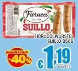 Sacoph Fiorucci wurstel suillo offerta