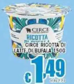 Sacoph Circe ricotta di latte di bufala offerta