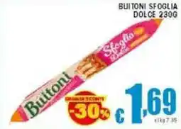 Sacoph Buitoni sfoglia dolce offerta