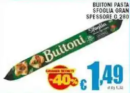 Sacoph Buitoni pasta sfoglia gran spessore offerta