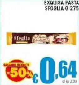 Sacoph Exquisa pasta sfoglia offerta
