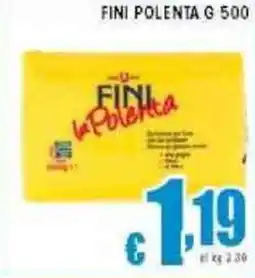 Sacoph Fini polenta offerta