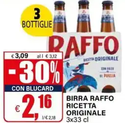 Il Gigante Birra raffo ricetta originale offerta