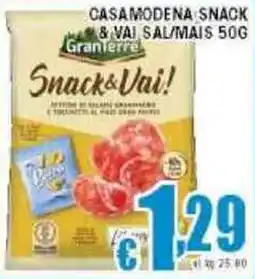 Sacoph Casamodena snack & vai sal/mais offerta