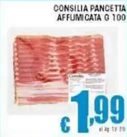 Sacoph Consilia pancetta affumicata offerta