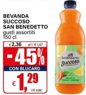 Il Gigante Bevanda succoso SAN BENEDETTO offerta