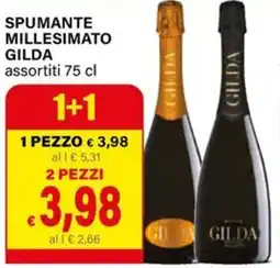 Il Gigante Spumante millesimato GILDA offerta