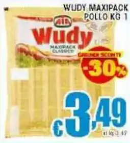 Sacoph Wudy maxipack pollo offerta