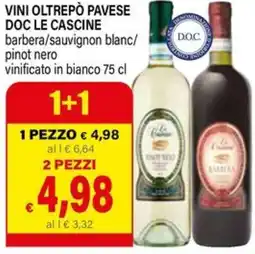 Il Gigante Vini oltrepò pavese doc le cascine offerta