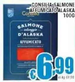 Sacoph Consilia salmone affumicato alaska offerta