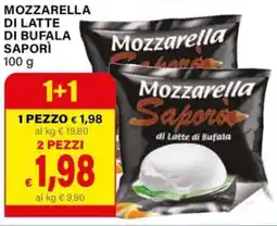 Il Gigante Mozzarella di latte di bufala saporì offerta