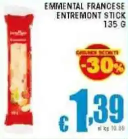 Sacoph Emmental francese entremont stick offerta