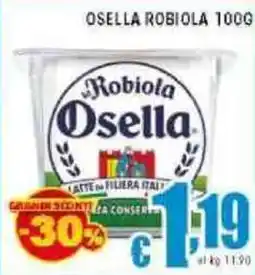 Sacoph Osella robiola offerta