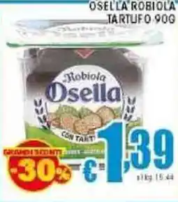 Sacoph Osella robiola tartufo offerta