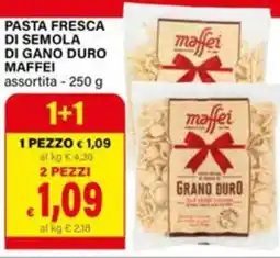 Il Gigante Pasta fresca di semola di gano duro MAFFEI offerta