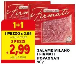 Il Gigante Salame milano i firmati ROVAGNATI offerta