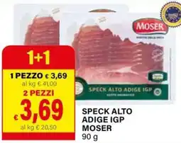 Il Gigante Speck alto adige igp MOSER offerta