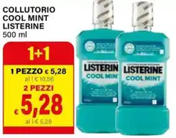 Il Gigante Collutorio cool mint LISTERINE offerta