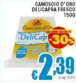 Sacoph Camoscio d'oro delicapra fresco offerta