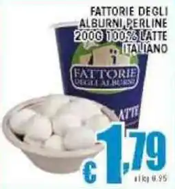 Sacoph Fattorie degli alburni perline 100% latte italiano offerta